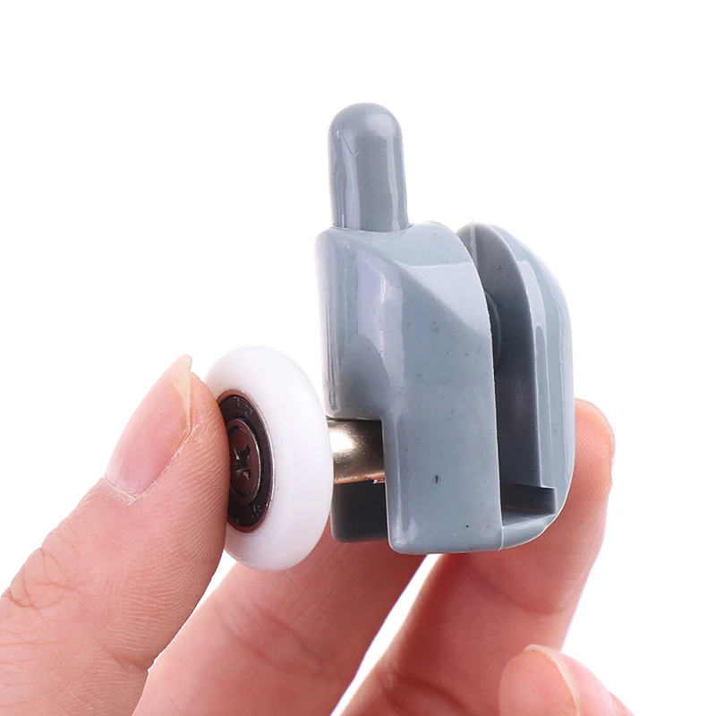 New 4 Pieces 25mm Household Shower Room Cabins Pulley Shower Room Roller/Wheels/Pulleys Diameter Single Wheel Shower Room Pulley