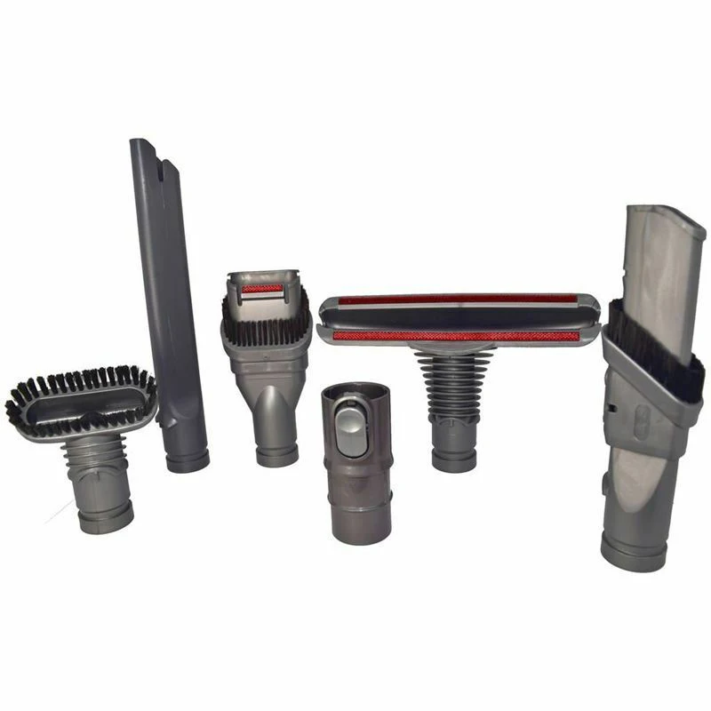 Kit de Accesorios para Aspiradoras Dyson DC37 DC38 DC39 DC40 DC41 DC42 DC43, Cepillo para Grietas, Juego de Herramientas para Tapicería, Gris
