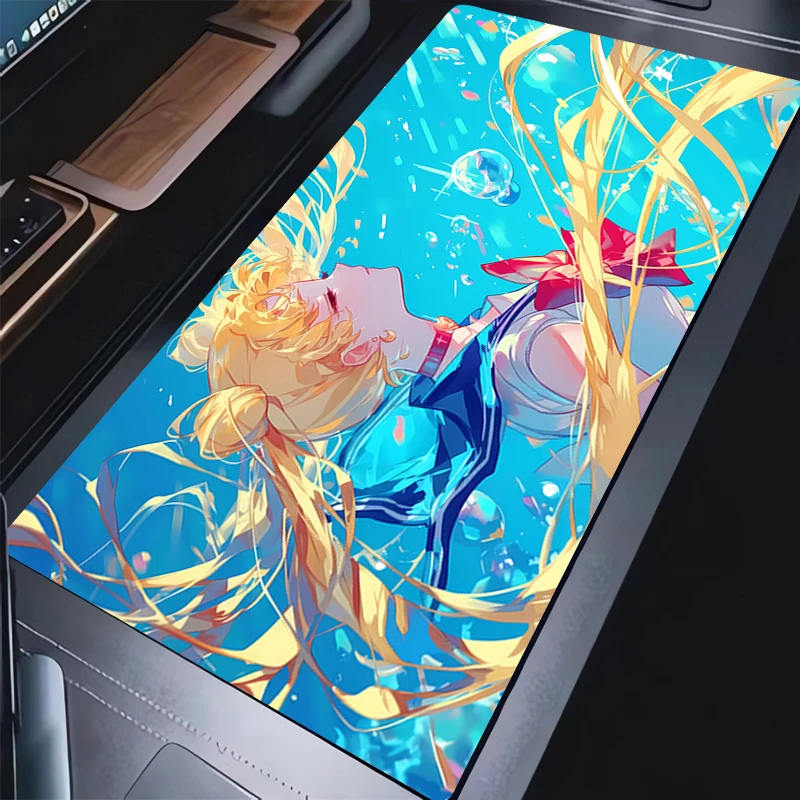 

Mouse pad large keyboard pad floor mat computer accessories non-slip desk mat game player girl PC carpet S-Sailor Moons Mousepad