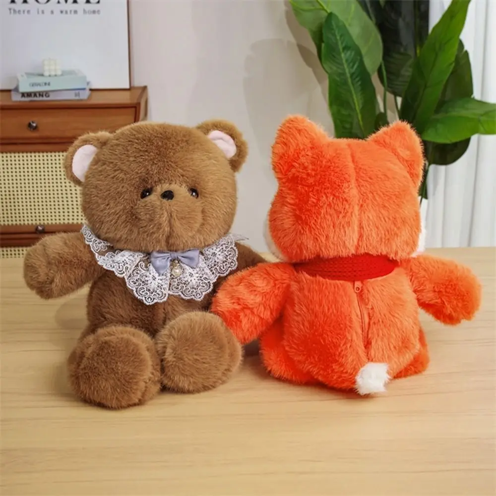 Animali da corsa Orso da corsa Giocattoli di peluche Elefante Gatto Pecora Cane Animali Peluche Comodo cuscino morbido Peluche di coniglio