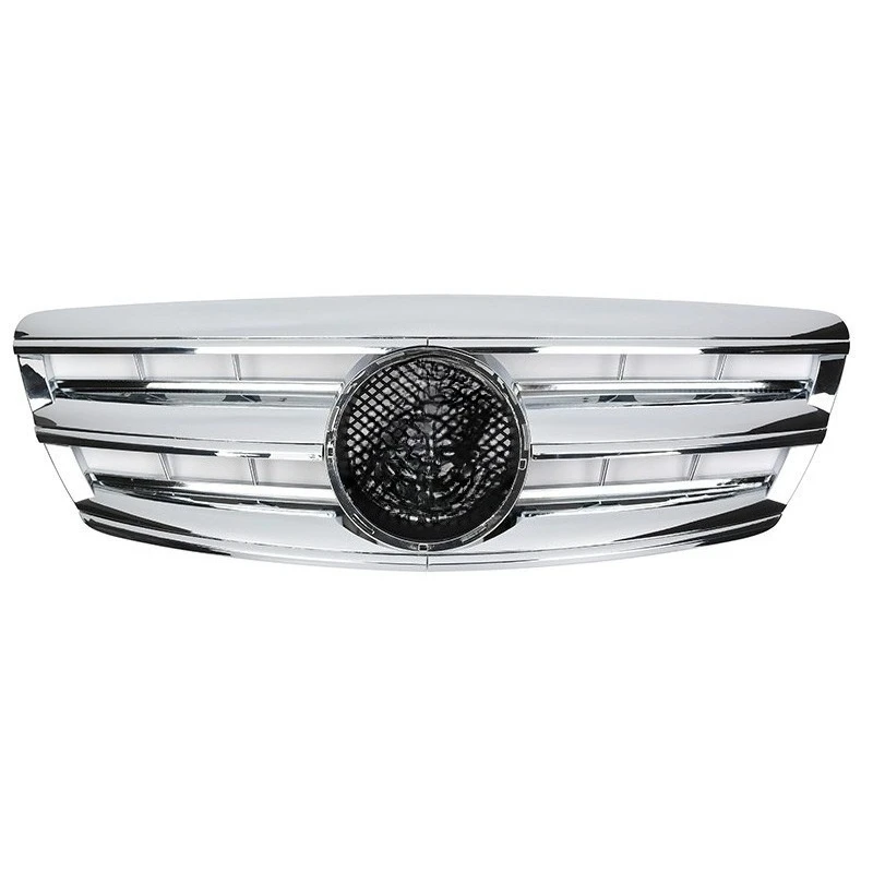 

Suitable for the front grille S-class W220 middle grid later modified three horizontal water tank cover 2003-2006