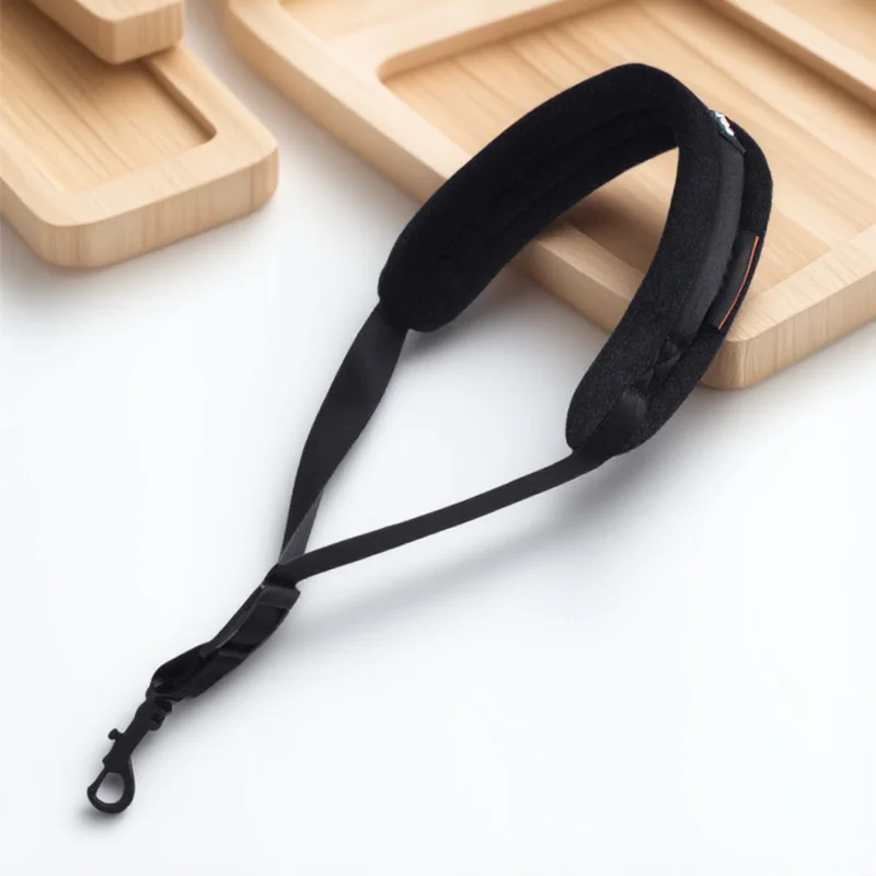

Wide Saxophone Strap Padded Breathable Cushioned Sax Harness Neck Shoulder Belt Universal For All Sizes Instruments