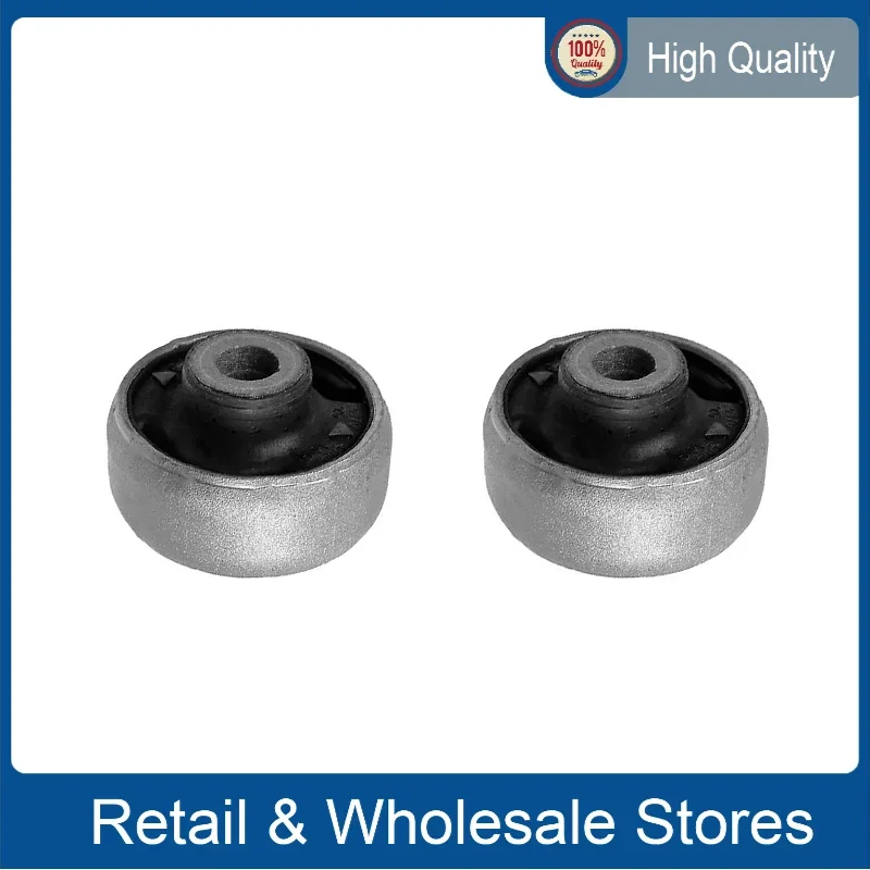 2Pcs Triangle Arm Liner Control Arm Bushing 1K0407183P 1K0407183M 5C0407183A for VW Caddy III Jetta IV Beetle Audi Skoda Laura