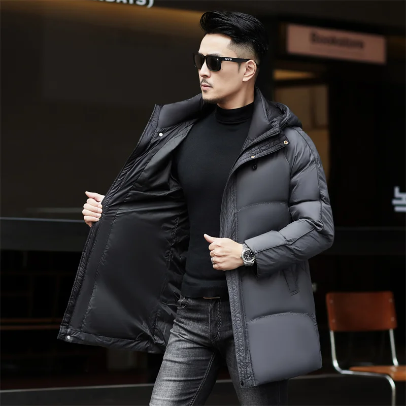 2024 new style winter jacket white duck down jackets men,mens fashion thicken warm parkas winter waterproof down coat,parkas men