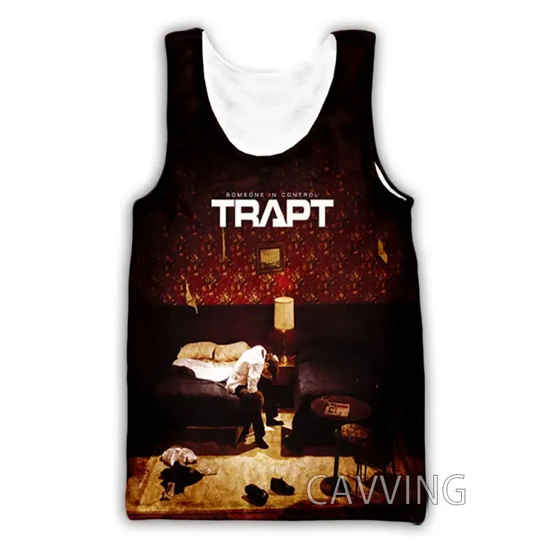 CAVVING 3D Printed  Trapt  Rock  Tank Tops Harajuku Vest  Summer Undershirt Shirts Streetwear for Men/women