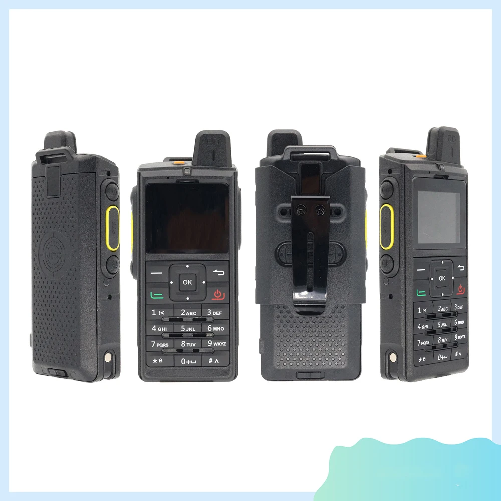 Walkie-talkie T570, Radio de red 4G, Android 5,1, LTE/WCDMA/GSM, POC, funciona con PTT Real, Zello, con WIFI