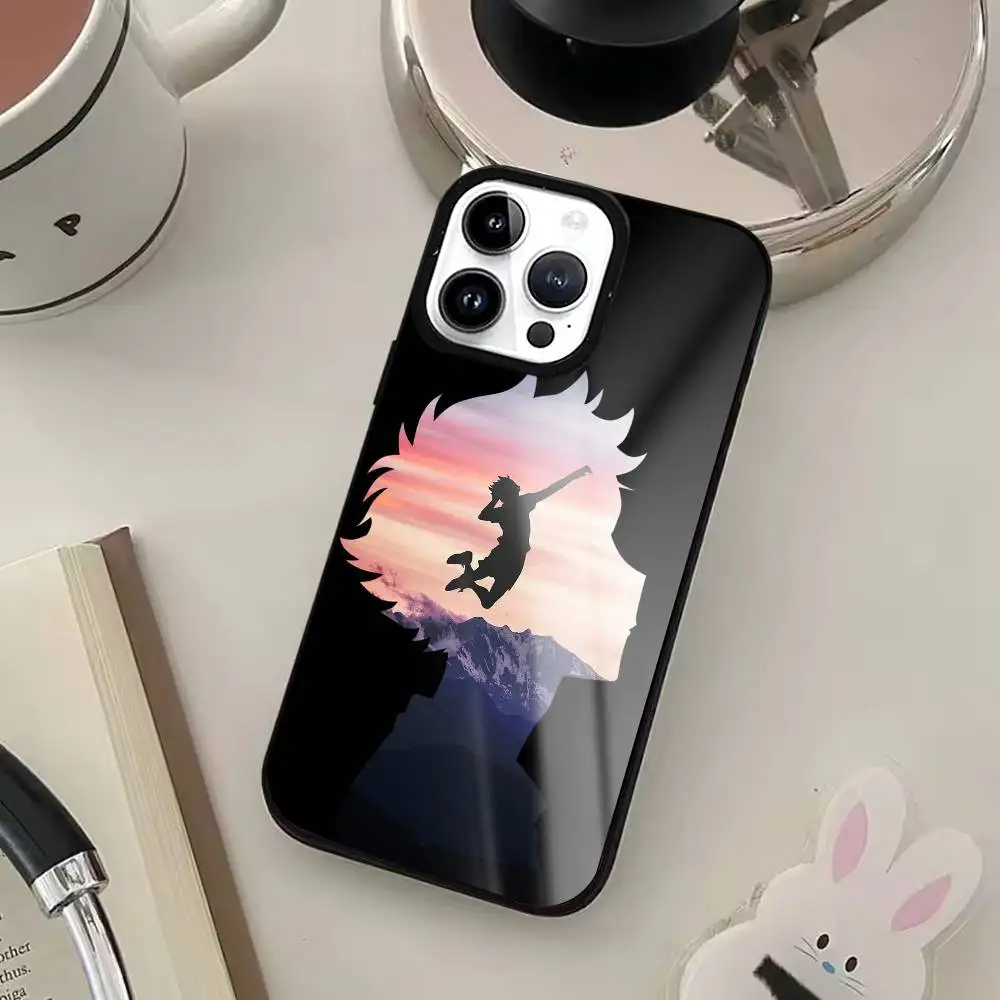 Anime HQ-Haikyuu telefoonhoesje voor iPhone17,16,15,14,13,12,11 Plus, Pro Max voor Magsafe draadloos opladen