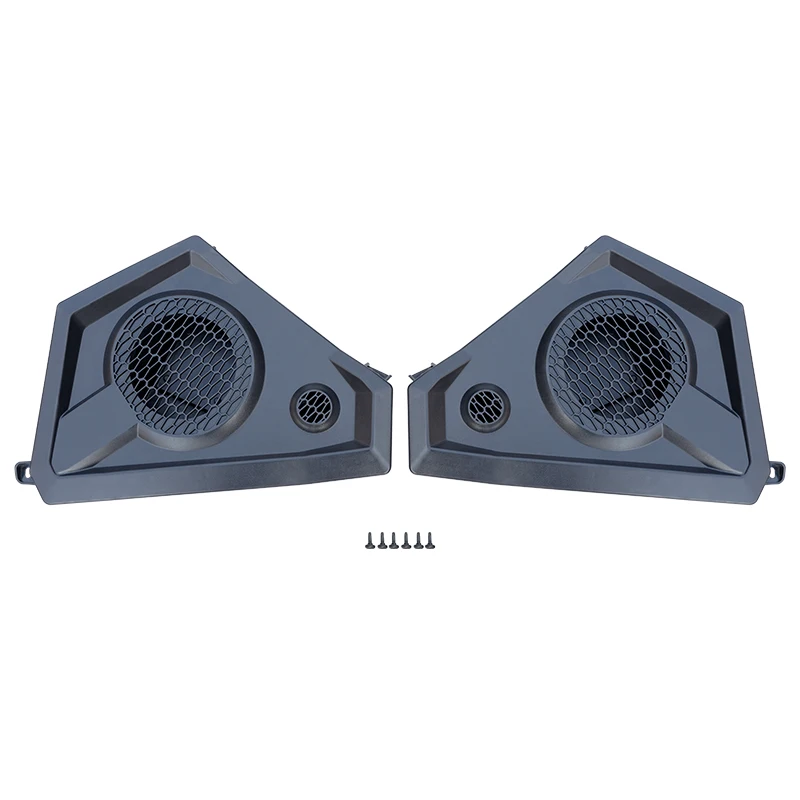 YongJin Black speaker pods AUDIO POD KIT for Polaris Slingshot