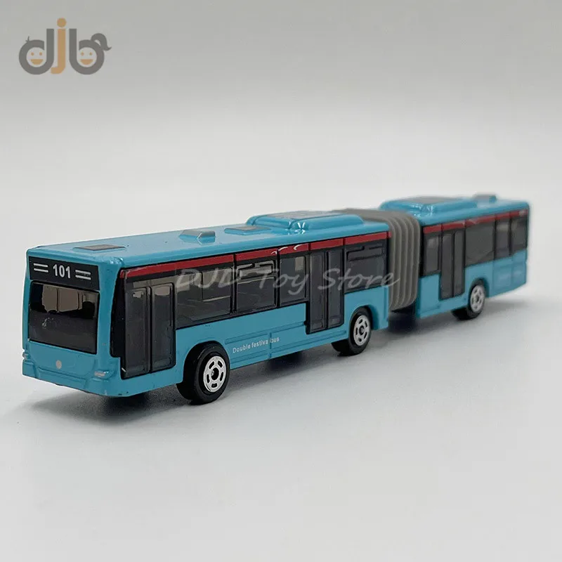 1:120 Diecast Model Toy Articulated Hinged City Double Section Bus Children Gifts