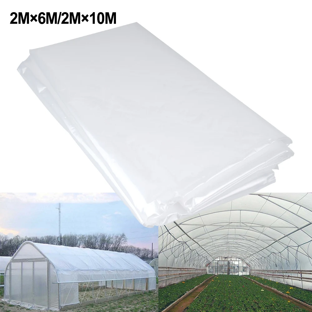 

Greenhouse Film Clear Polythene Plastic Sheeting Garden DIY Material Cover For Greenhouse Roof Greenhouse Aquaculture Parts