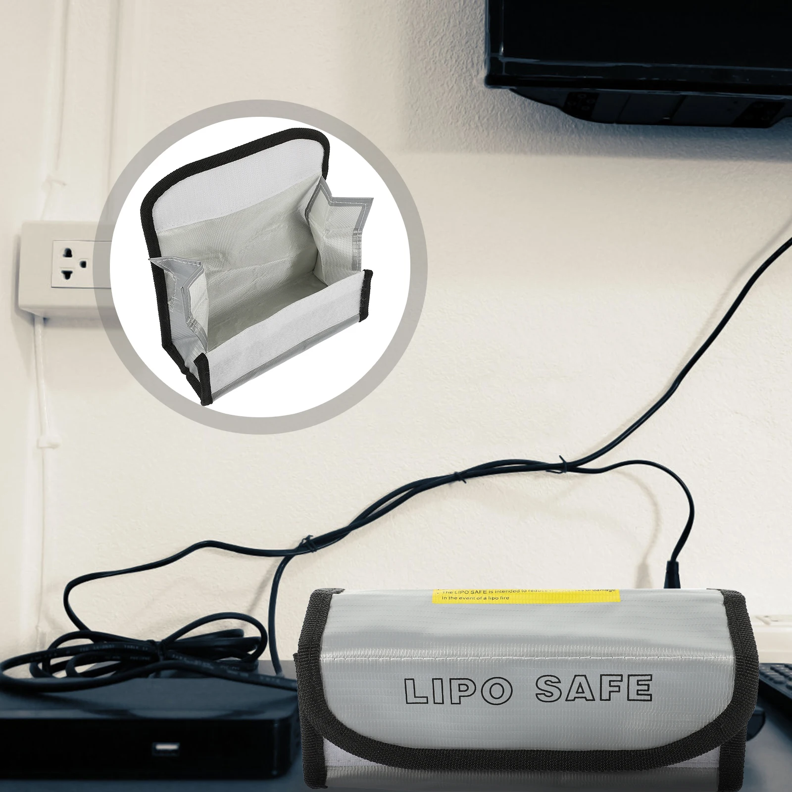 

Protection Bag Lipo Storage Bags Carrying Case Safety Fireproof Charge