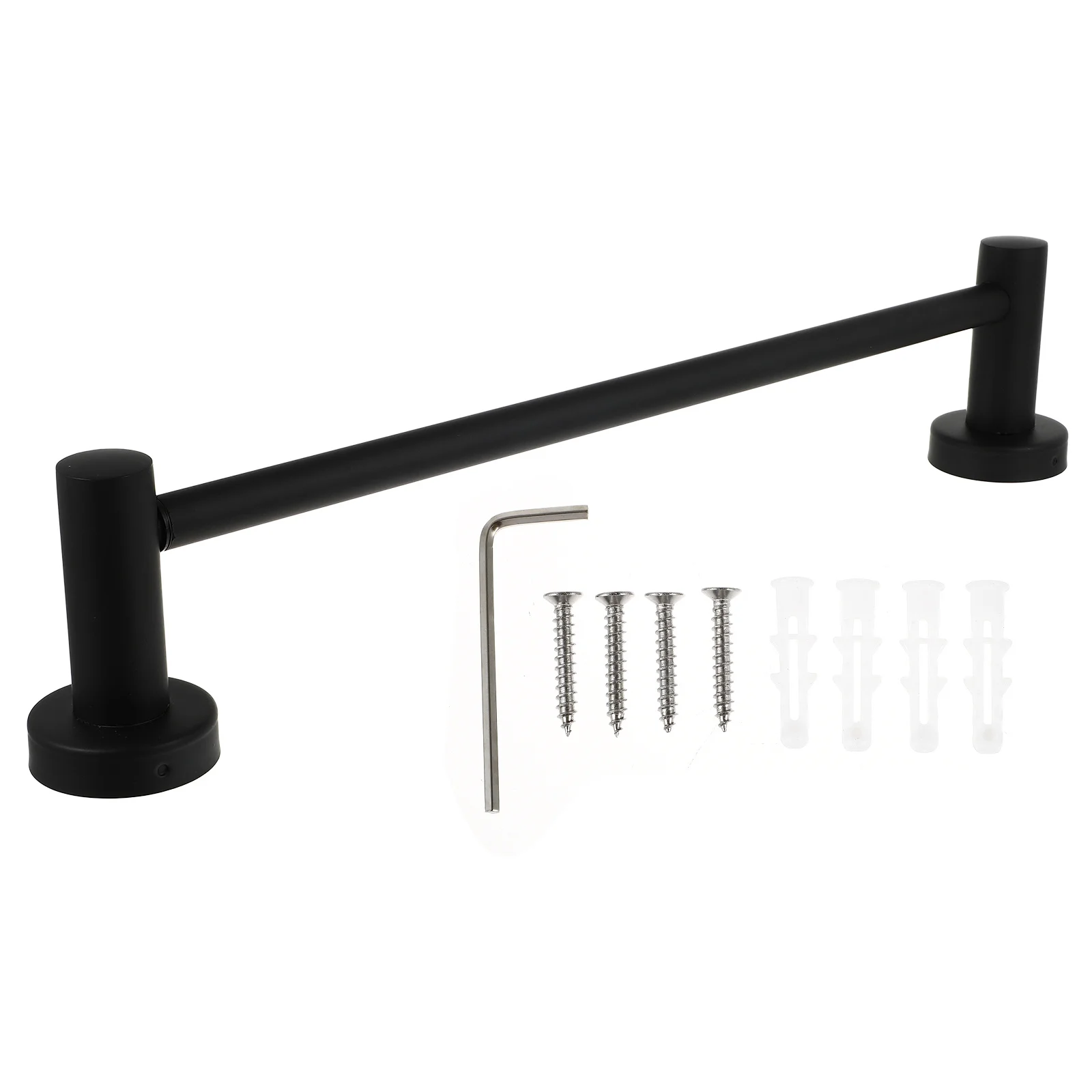 الفولاذ المقاوم للصدأ بار قابل للتعديل القطب واحد منشفة رف للحمام المطبخ الغسيل جدار جبل حامل منشفة اليد