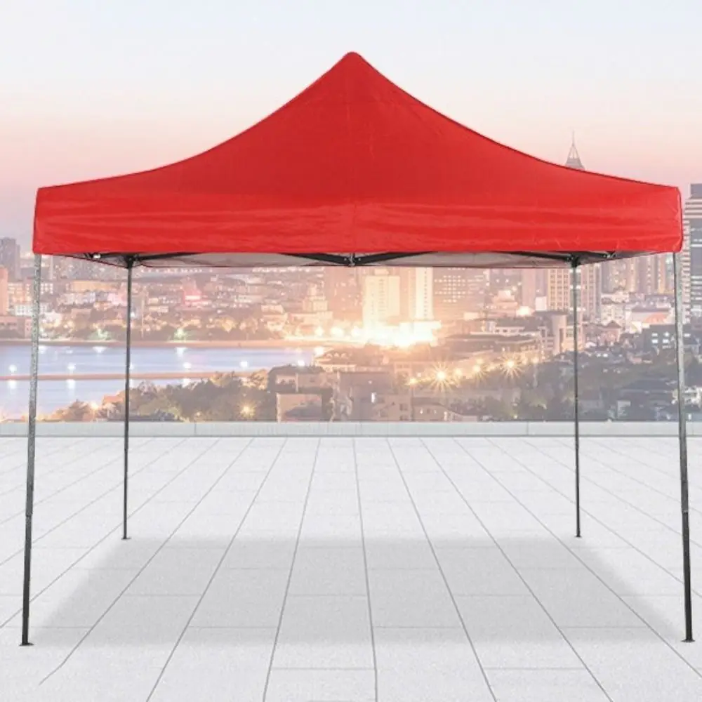 

420D Oxford Cloth Gazebo Top Cover Waterproof Thick Reinforced Corner Sunshade Cover Sun Blocking Foldable Awning Fabric