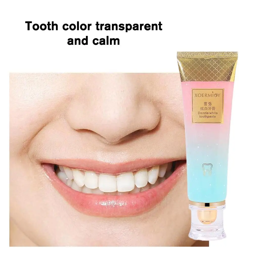 

100g Nicotinamide Bright White Anti-Sensitive Toothpaste Whitening Stains Plaque Toothpaste Remove Care Breath Teeth Fresh S3H4