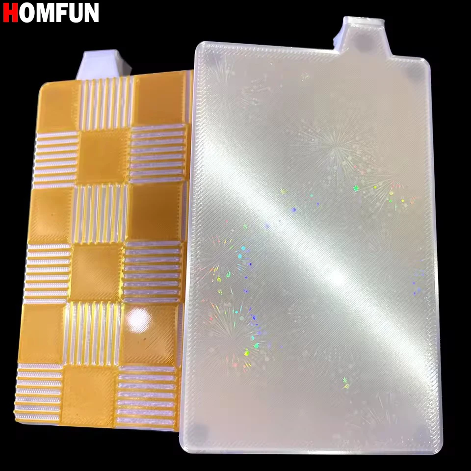 HOMFUN New Diamond Painting Golden Grid Tray，5D Embroidery Accessories Multi functional Storage Flip Drill Tray