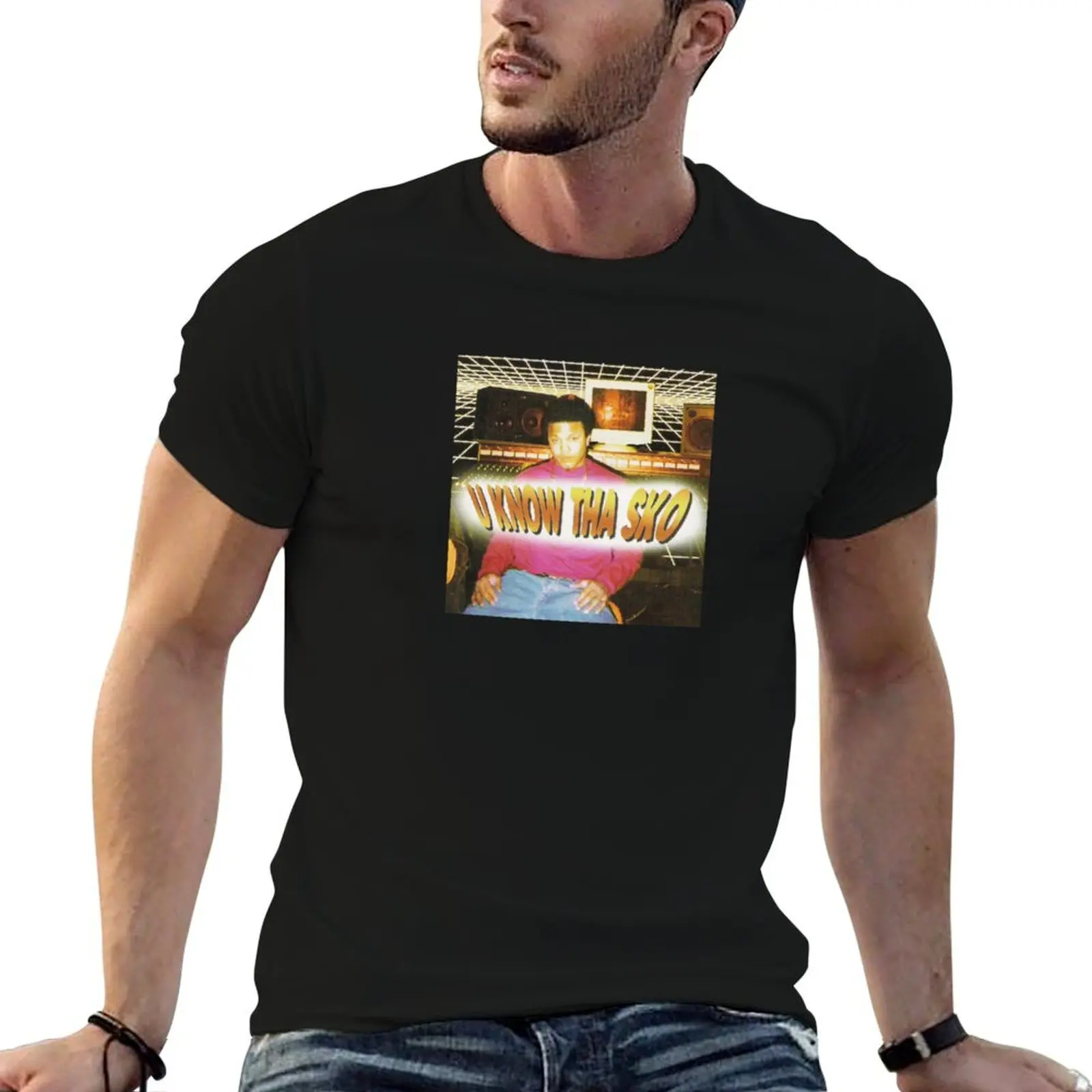 U Know Tha Sko (1998) |   Camiseta Lil Sko para hombre, camisetas de diseñador, camisetas divertidas de diseñador, camiseta para hombre