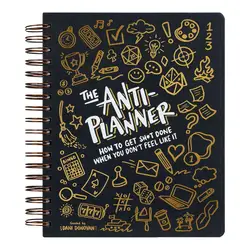 Planner Notebook Anti-Planning Organizer Notebook Work Planner for Adults To Do Schedule Planner Lined Journal Notebook