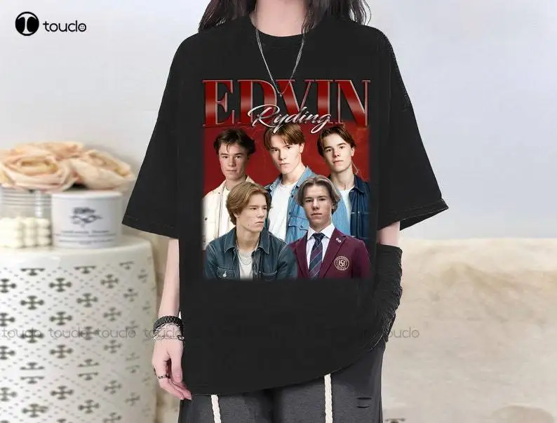 Edvin Ryding T-Shirt,  Shirt, Edvin Ryding Tee,  Actor, Edvin Ryding, Super Star Shirt