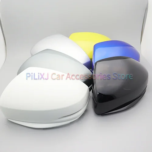 Imagen 2 del producto Cubierta de espejo retrovisor, carcasa de tapa con tipo de señal para Honda Fit Jazz Shuttle GK5 2014 2015 2016 2017 2018 2019 2020