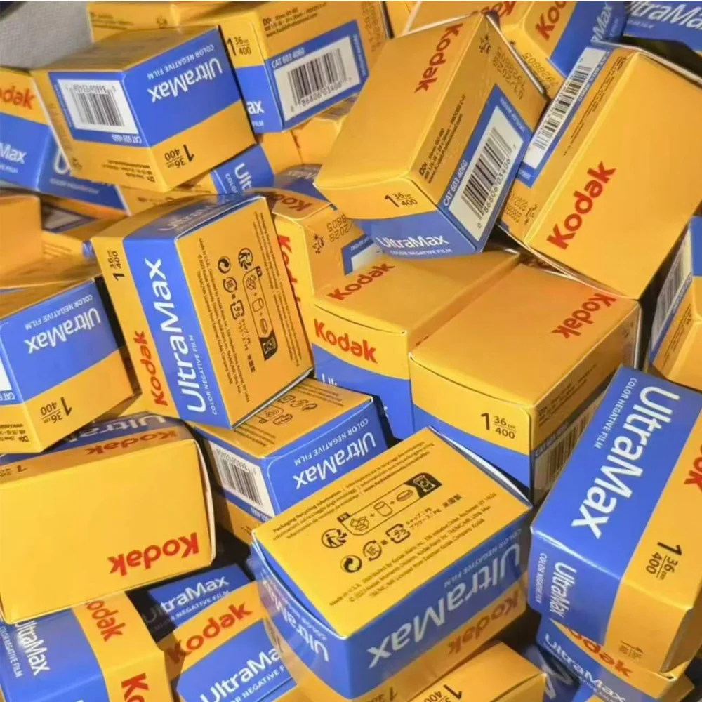 35mm Film Kodak UltraMax 400 Old And New Packaging Color Printing 135-36 Exposures 1/2/3/5/10 Roll Kodak Film Photo Paper M35