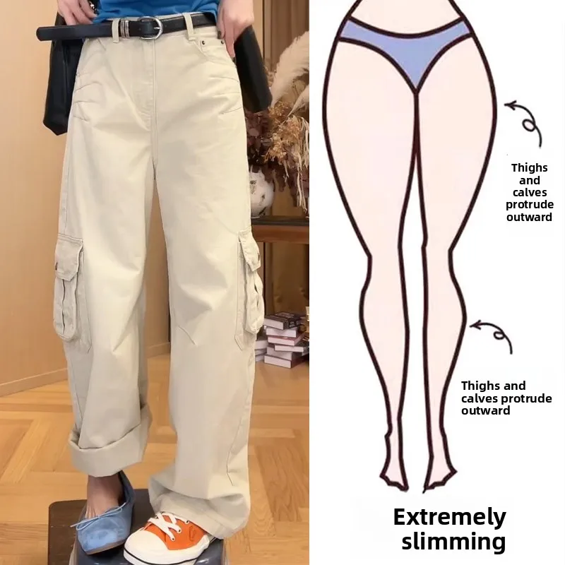 

plus Size High Waist Wide Leg Pants Women's Casual Style Comfortable Fit Spring Summer New Arrival for Plump Sister