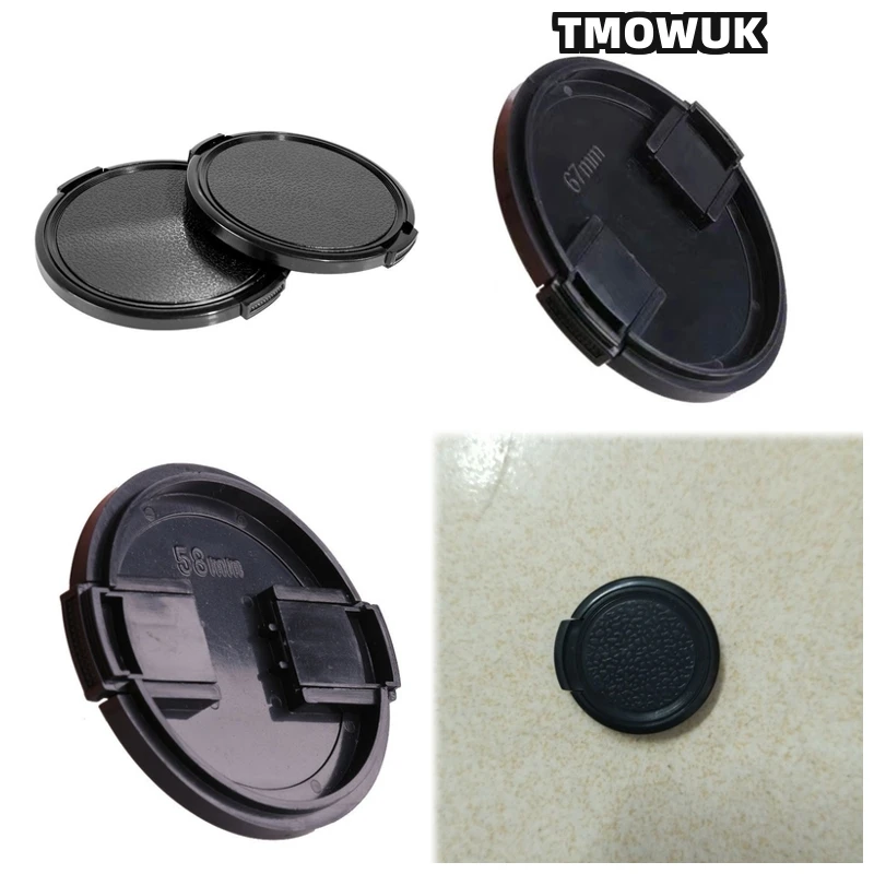 

For Leica M9 M10 - P Q2 Q3 TL TL2 SL X1 X2 R4 R6 S (Typ 007) Camera Lens Cap Protective Cover Center Pinch Snap-on 49mm 52 55 58