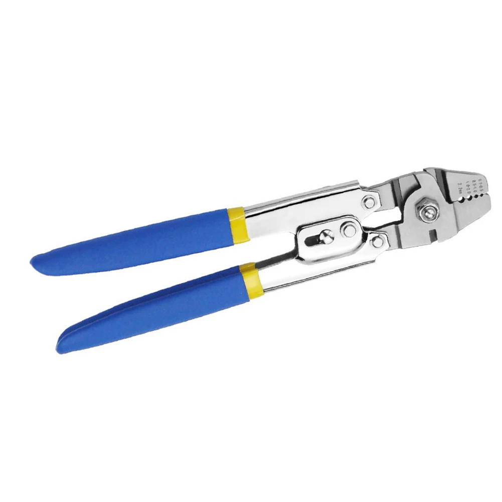 

Wire Rope Crimping Tool Crimp Pliers High Carbon Steel Wire Cutter Aluminum Loop Sleeve Wire Stripper Multifunctional Pliers