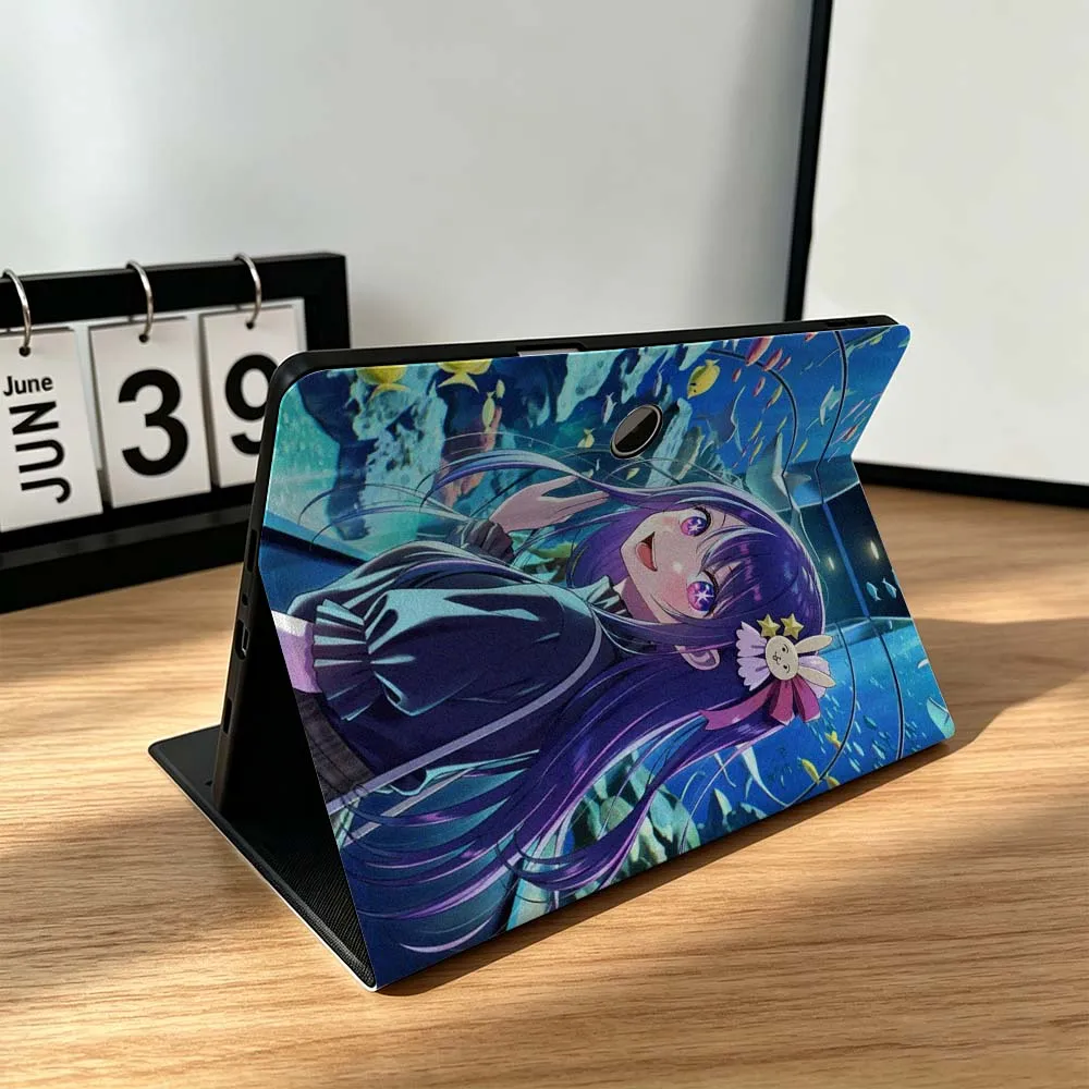 Cartoon Purple Hoshino Ai Gift For OPPO VIVO IQOO OnePlus Realme Infinix Pad Pro 13 12.1 11.61 11.4 11 inch Tablet Case