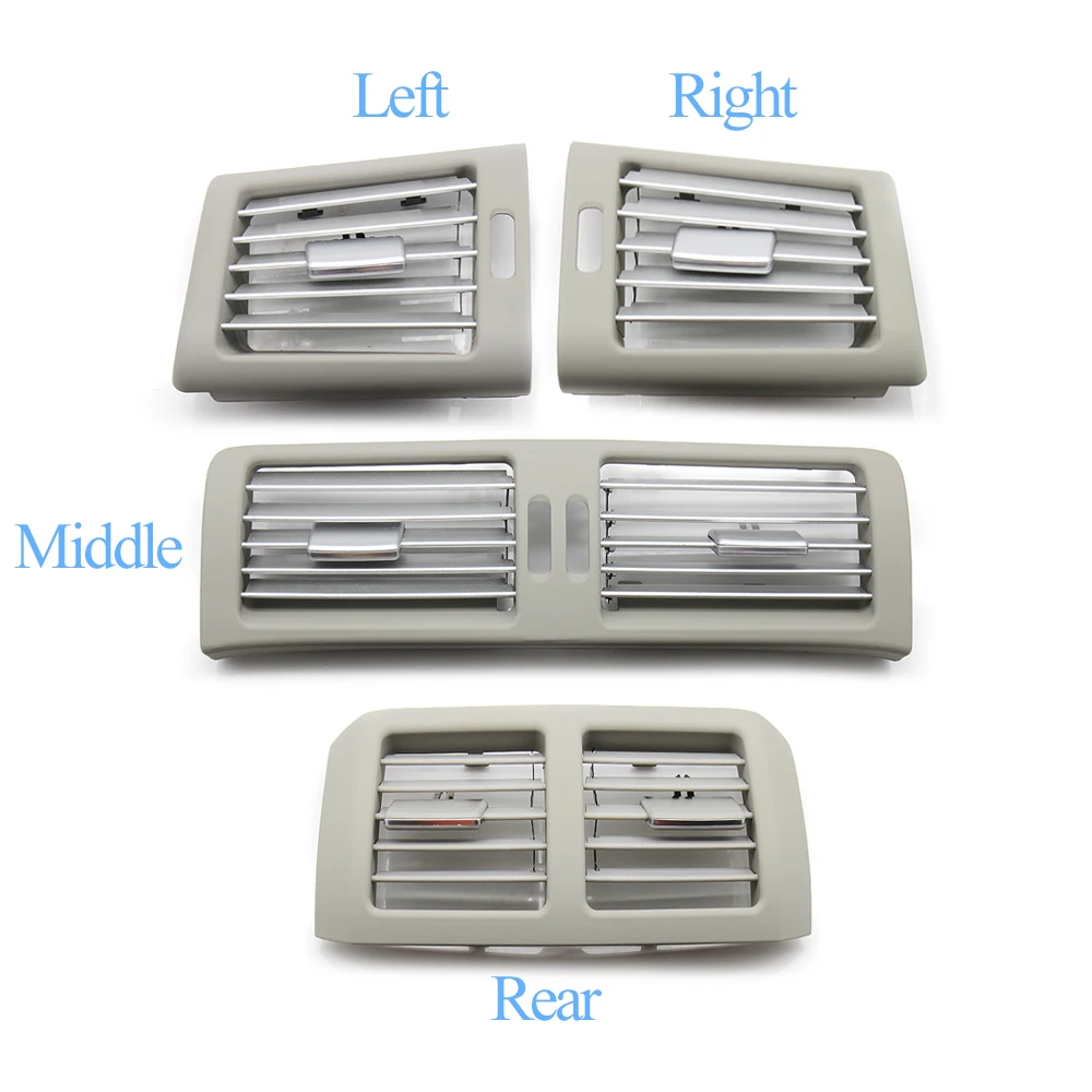 Chromed Air Conditioner Vent Grille AC Wind Outlet Panel Cover For Mercedes Benz W251 R300 R320 R350 R400 R500 2009-2018