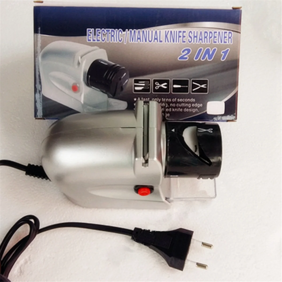 AAAF Electric Knife Sharpener,Automatic Motorized,Sharpening Tool,Professional Knives Sharpening Multi-Function.EU Plug