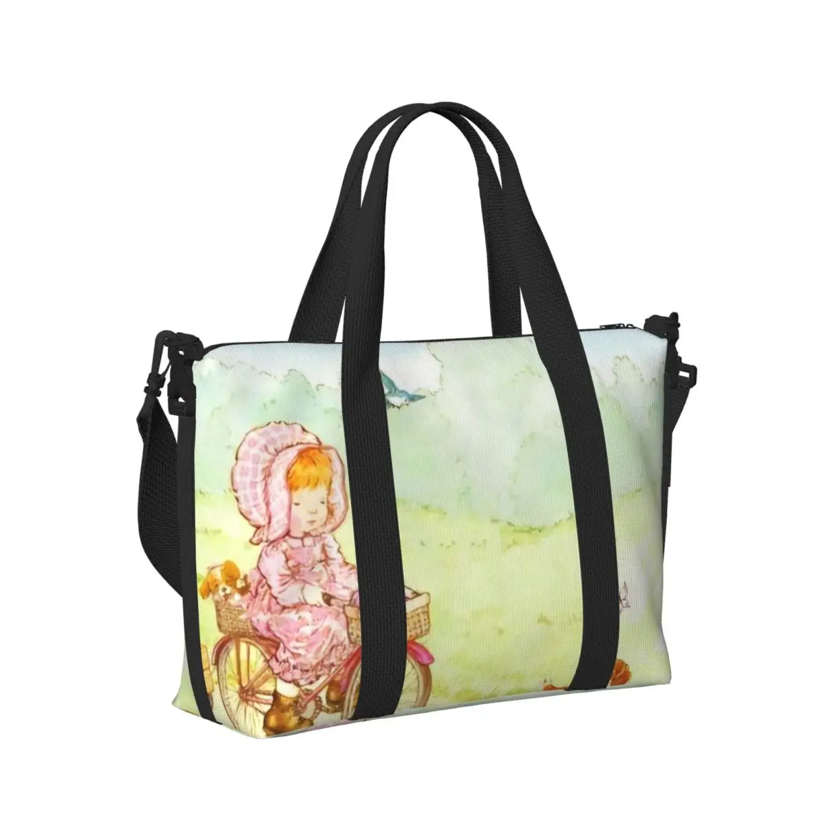 

Large Cute Sarah Kay Beach Travel Bag Large Capacity Tote Bags for Gym Yoga Women Shopping Duffle Shoulder Bag