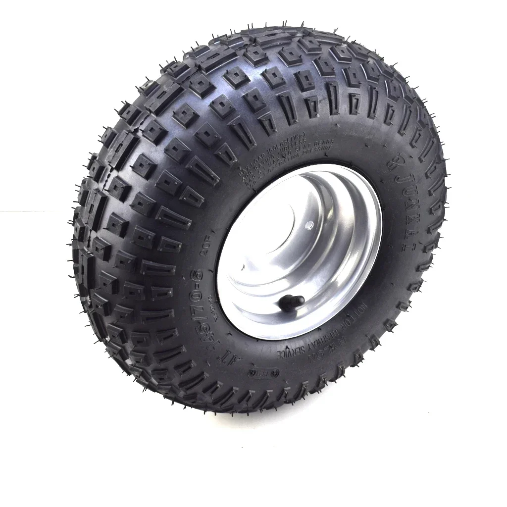 

145/70-6" Wheel Front Rear Tyre Tire With Rim For 50cc 70 90 110cc 125cc Kids Quad Bike Buggy ATV Buggy 1 Piece