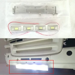 LED Simulation Metal Front Bottom Spotlight for 1/14 Tamiya RC Truck For scania 770S 6X4 56368 8X4 56371 R730 R620