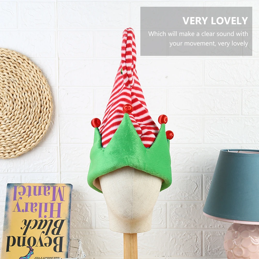 

3 Pcs Elf Hat Trendy Headwears Kids Christmas Gifts Non-woven Lovely Headdresses Novel Hats Party Supplies Hair