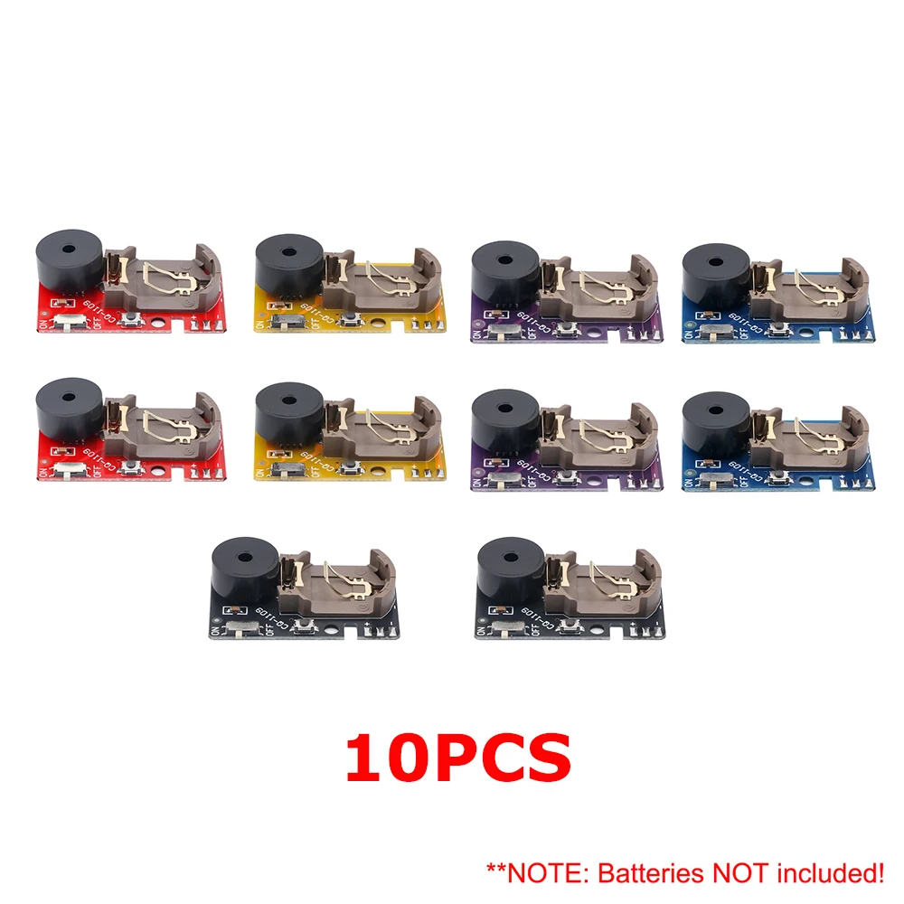 10-20 Stuks Prank Vervelende Zoemer Cricket Noise Maker Intervals Geluid Halloween Feestartikelen April Fools' Gag Gift mini Piepende