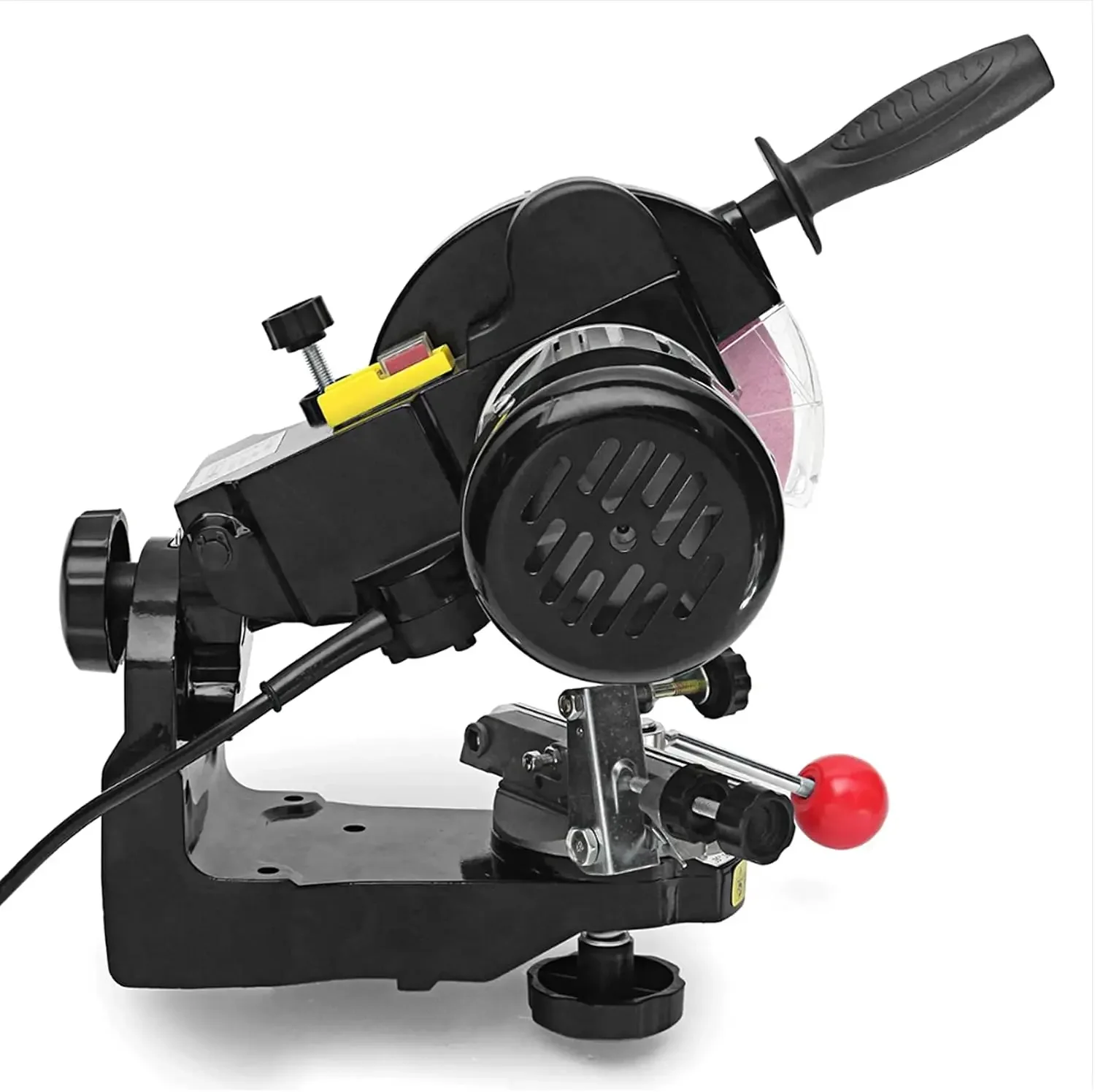 Chainsaw Sharpener, Professional Electric Multi-Angles Automatic Saw Chain Blad