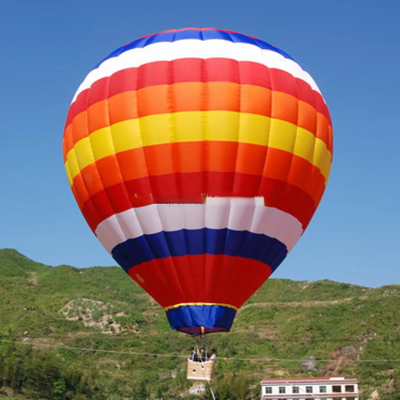 Cheap price amusement rides advertising inflatable hot air ground balloon