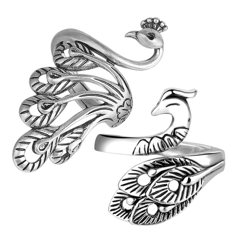 

2pcs Sewing Threader Crochet Ring 3D Winder Alloy Tools Vintage Handcraft Embroidery Knitting Accessories