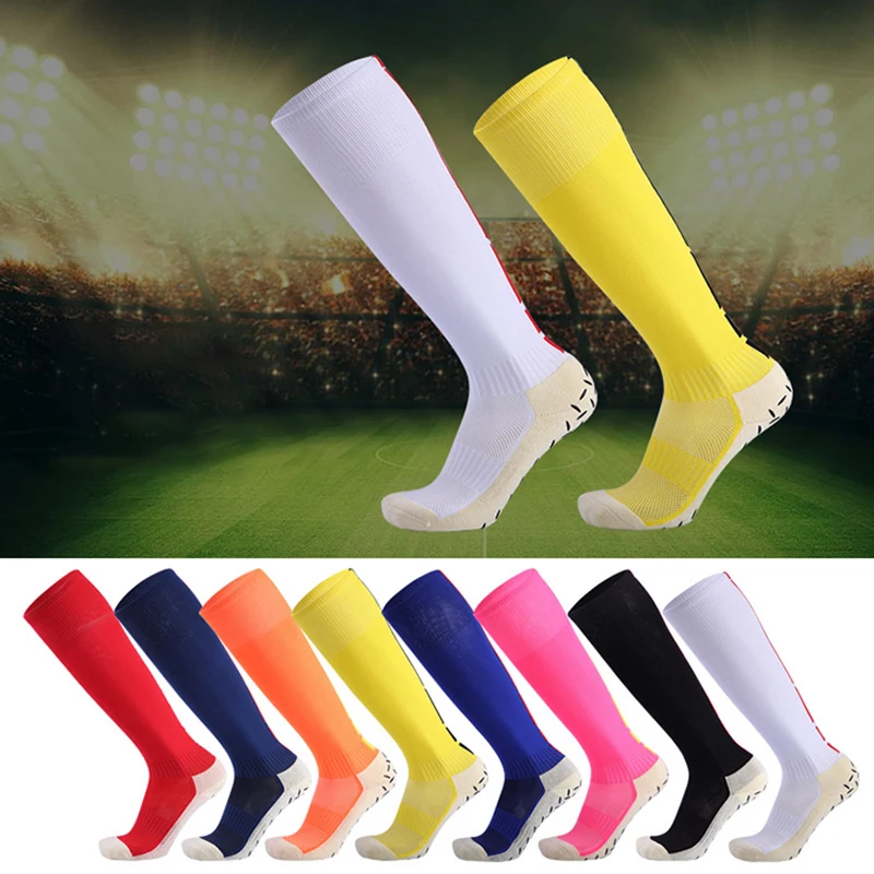 Football Socks Anti Slip Design Mountain Bike Sports Socks Outdoor Activities Leisure Running Fitness Rope Skipping Basketball