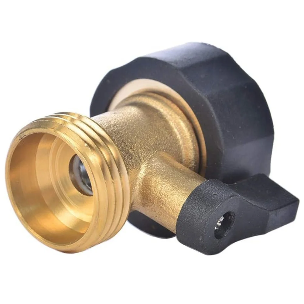 Water Pipe Fitting Garden Hose Valve Brass Construction European Standard Quick On Off Control For Garden Hose Systems