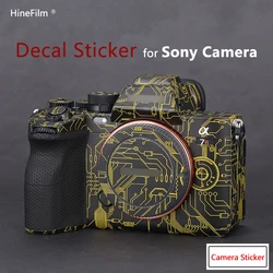 A7R5 A7M4 A7M3 Camera Premium Decal Skin for Sony A7RV A7IV A7C A7SIII A7S3 A1 FX30 FX3 Skin Protector Anti-scratch Cover Film