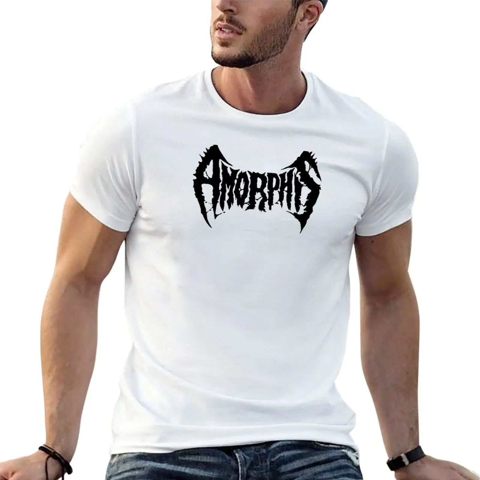 

Amorphis Band T-Shirt mens graphic t shirts t shirts for man pack cotton T-Shirt