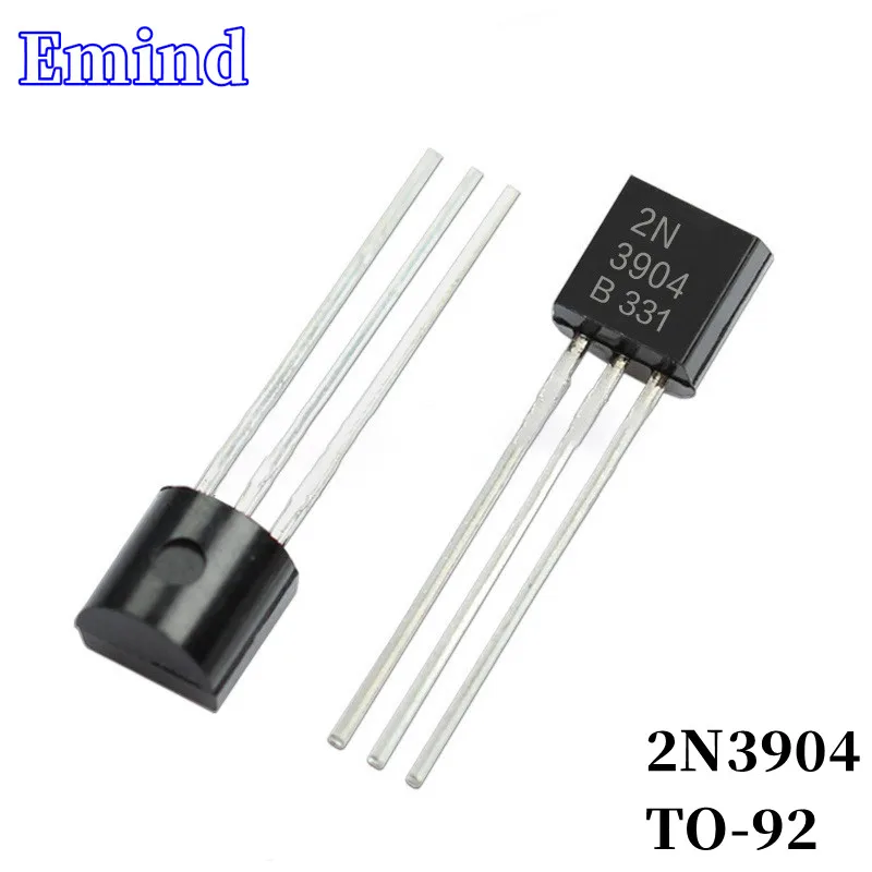 

300/500/1000/2000/3000Pcs 2N3904 DIP Transistor TO-92 NPN Type 40V/200mA Bipolar Amplifier Transistor