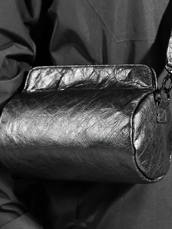 

Clean Kno Genuine Leather Casual Crossbody Bag Single oulder Men's Commuter Bag Street Trend Waterproof Soft Handle