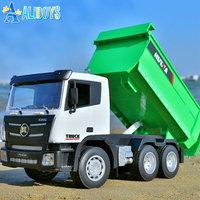 HUINA RC Dump Truck 1556 1:18 Excavator Tractor 6 channels Model Engineering Vehicle 2.4G Radio Control Car Boy Toy Kid Gift