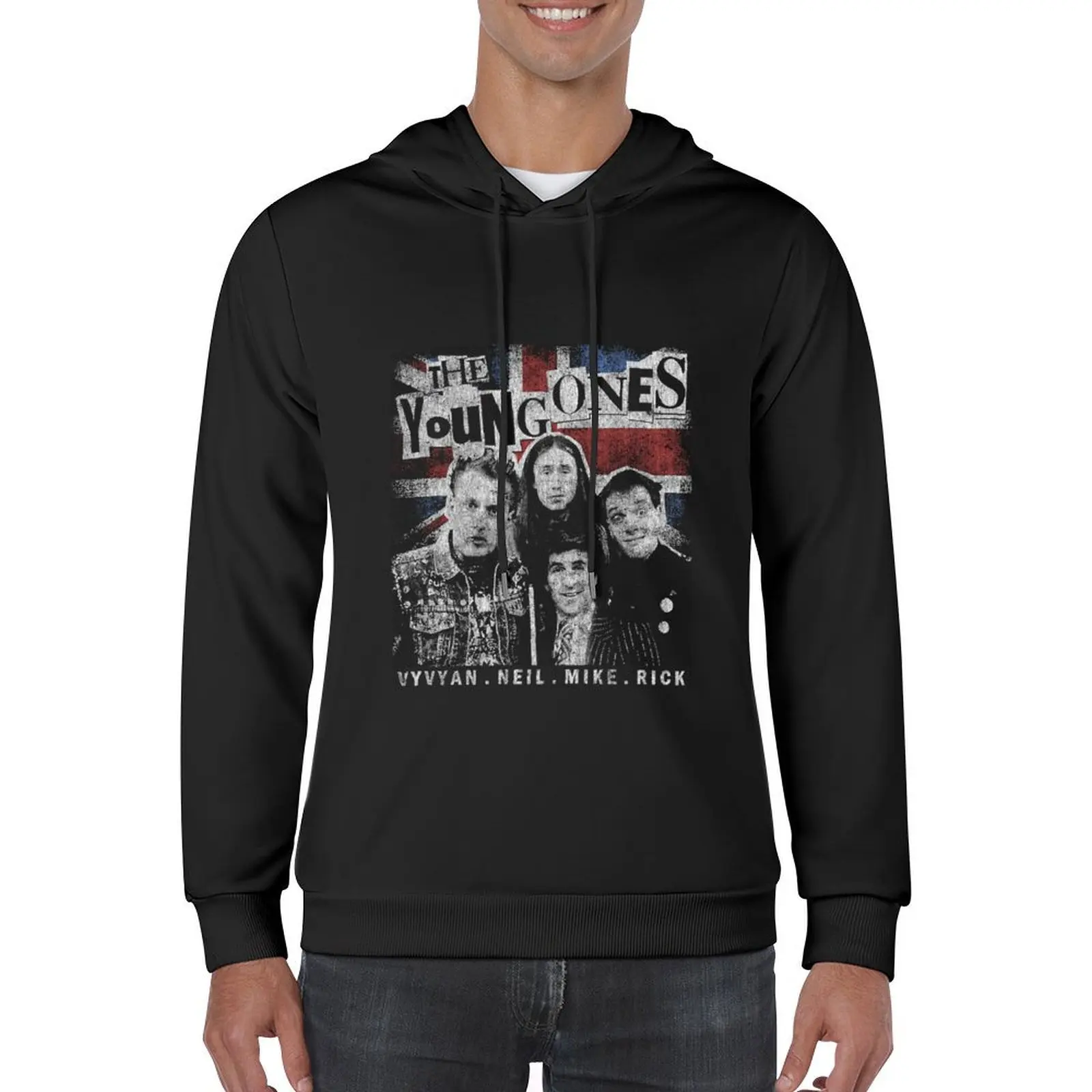 The Young Ones, Vyvyan bastard, comedy Hoodie autumn men's autumn clothes mens clothing anime clothing men's hoodie sweatshirt
