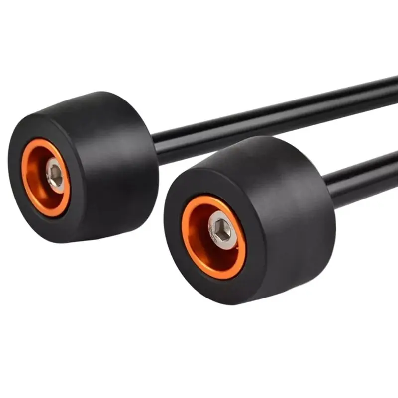 A64P-Motorcycle Front Rear Wheel Axle Sliders Crash Slider Pad For 690 701
