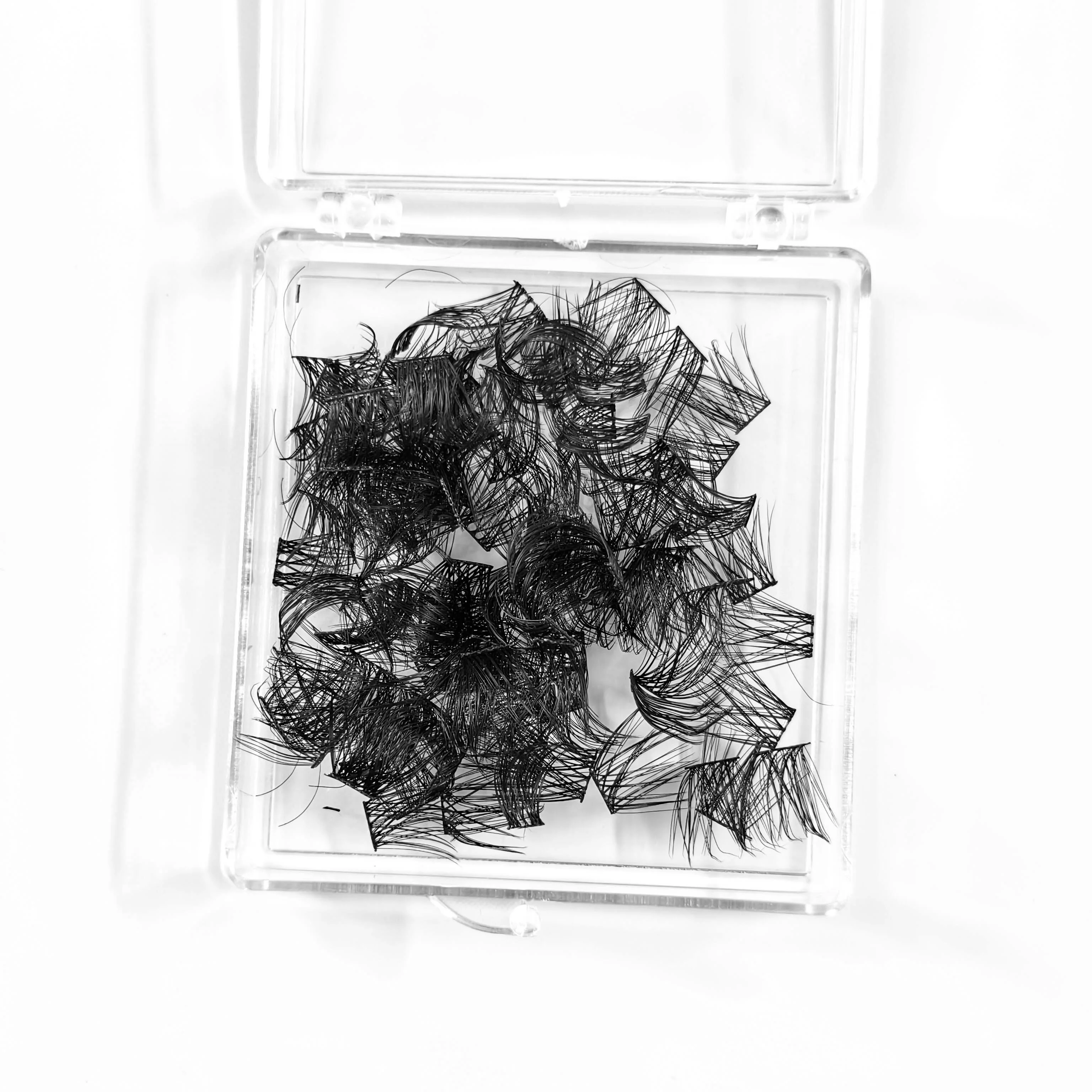 100PCS Cluster Wimpern DIY Einzelne Wimpern Verlängerung 3D Volumen Lash CC Curl Segmentierte Falsche Wimpern Natürliche Flauschige Wimpern – Detail 5