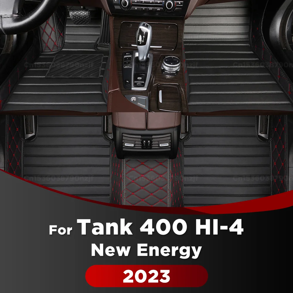 

Для Tank 400 HI-4 New Energy 2023, автомобильные коврики, изготовленные на заказ автомобильные подушечки для ног, автомобильный ковер, аксессуары для интерьера