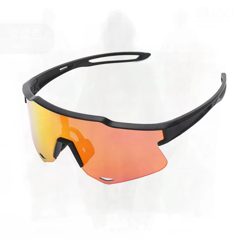 

Ultra Light TR90 Cycling Glasses Unisex Sports Goggles Custom Logo OEM European American Style Half Frame Interchangeable Lenses